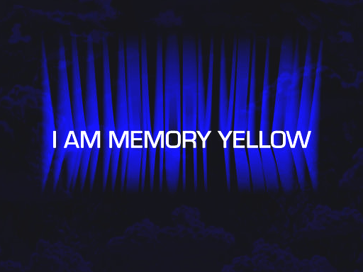 I AM MEMORY YELLOW